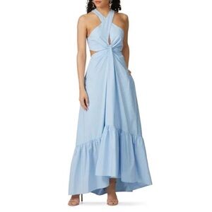 ALC Blue Asymmetrical High-Low Sundress